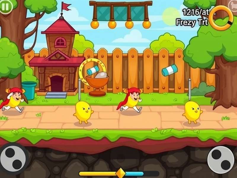 Ginger Frenzy Sprint gameplay screenshot